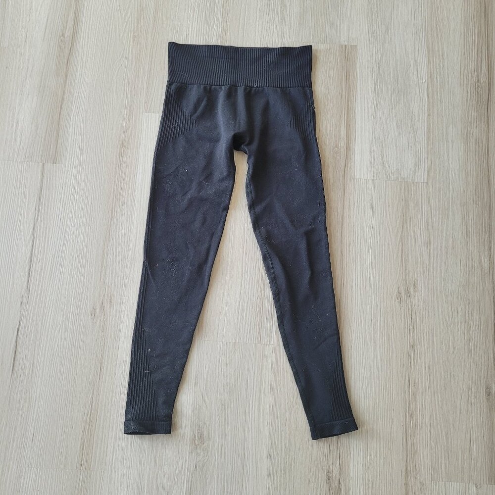 Pursue fitness black gym leggings